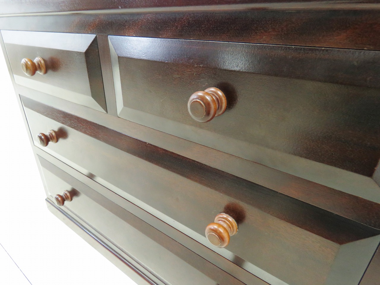 □松本民芸家具□チェスト□サイドテーブル 整理箱□ミズメザクラ 無垢