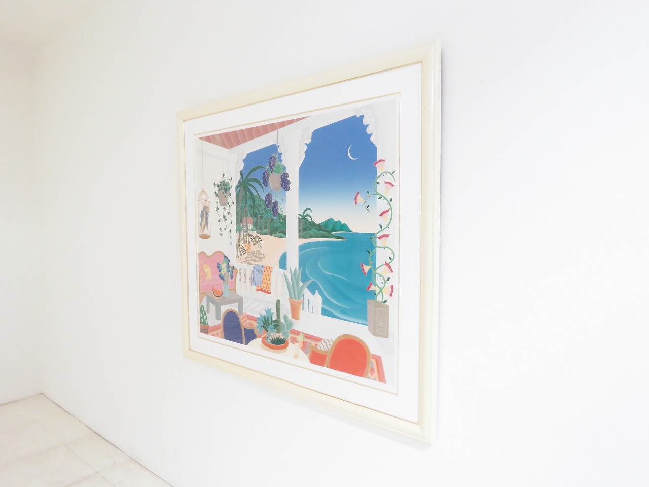 □トーマス・マックナイト シルクスクリーン Sandy Point サンデー