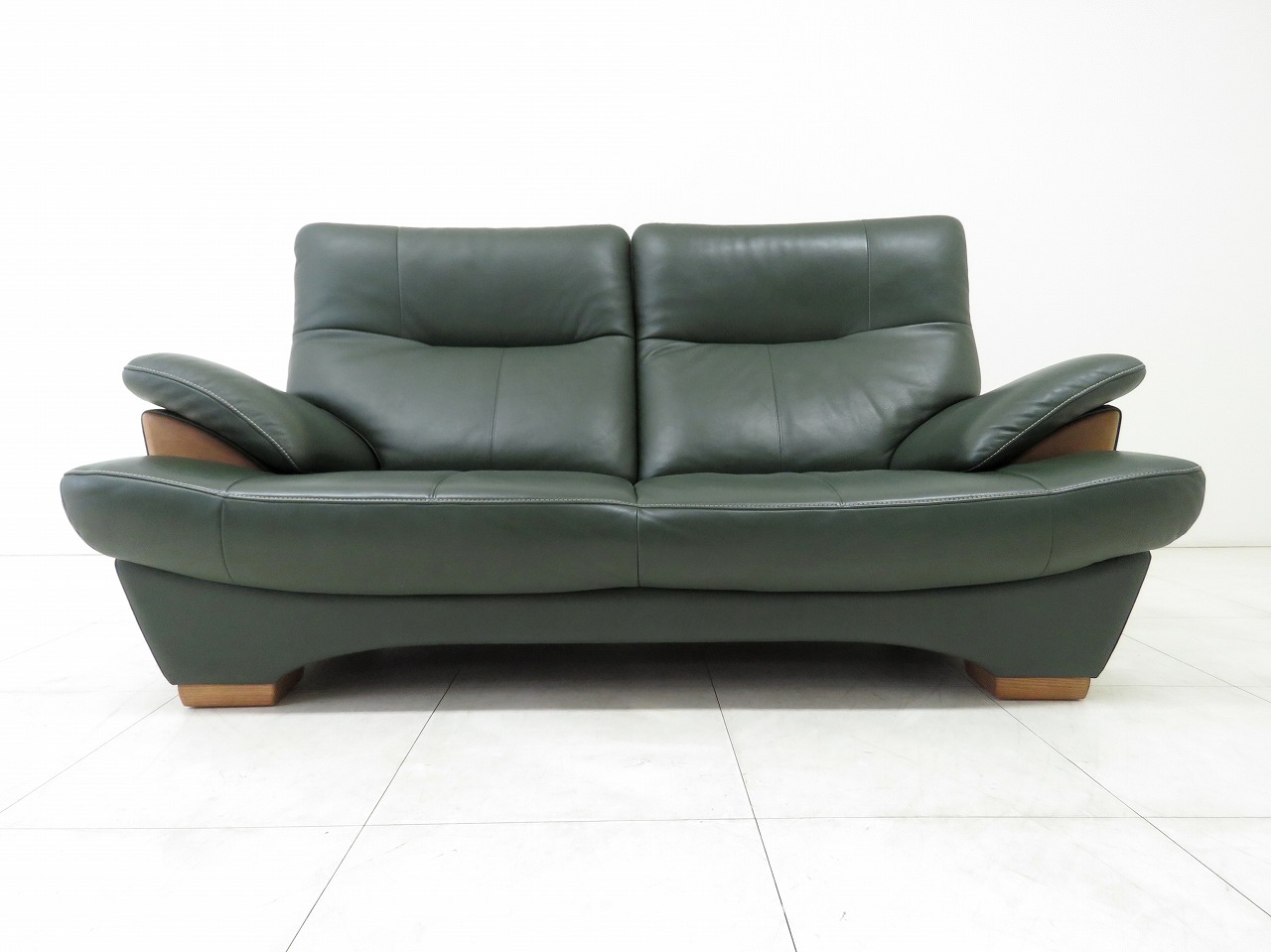 ☆美品☆□karimoku カリモク□chitano チターノ□ブルックス 2人掛け