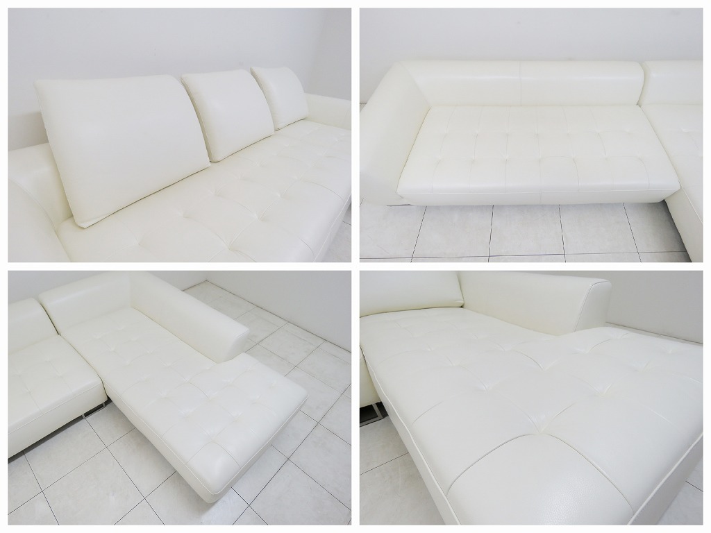 ☆美品☆□IDC大塚家具□L/S Comfort-11 カウチソファ セット コーナー